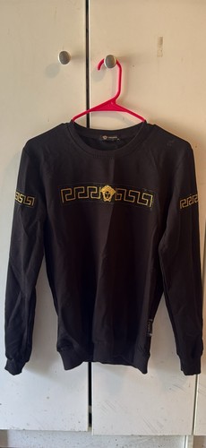 Black versace sweatshirt - black,